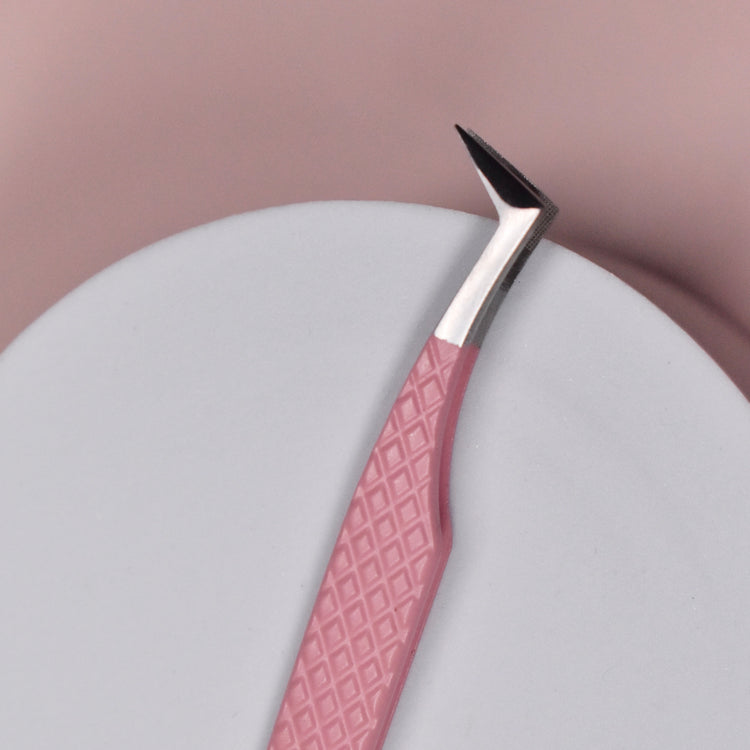 Fibre Tip Tweezers- Dusty Pink