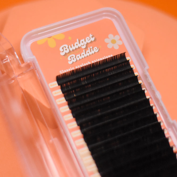 Budget Baddie mixed Classic lashes