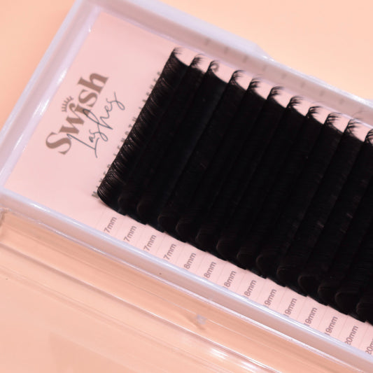 Mixed XL Lengths Volume Lashes 17-20mm (D/0.05)